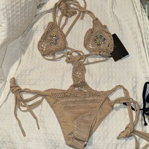 Crotchet monokini